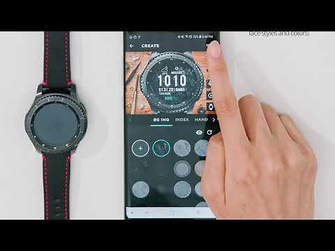 MR.TIME | Watch face Making Tutorial for Galaxy watch & Android wear