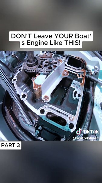 DON'T Leave YOUR Boat's Engine Like THIS! #foryou