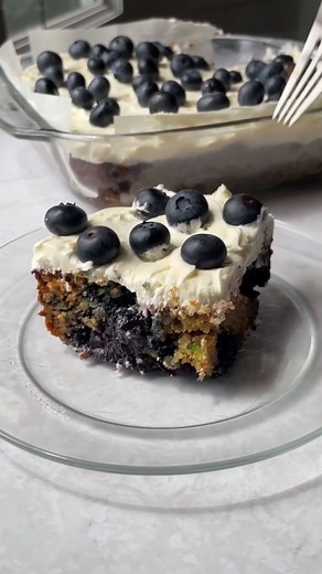 my summer dessert obsession: GF lemon blueberry zucchini cake with fluffy lemon frosting 🍋🫐 ambitiouskitchen.com/lemon-blueberry-zucchini-cake | Ambitious Kitchen