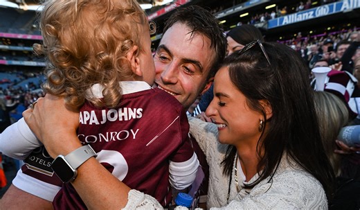 Inside Galway GAA star Paul Conroy's life with wife and son