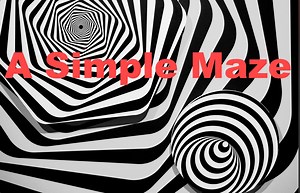 A Simple Maze by zhanyeshen