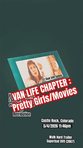 Van Life Chapter : Pretty Girls / Movie Night - Superbad (2007) #vanlife #superbad #dvds #walkhard