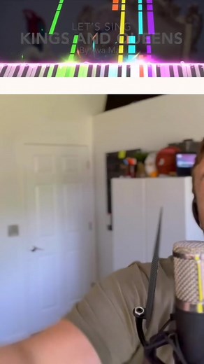 LET’S SING Kings and Queens by @Ava Max 🎤 #letssing #kingsandqueens #acapella #duetto @Peter Hollens 👀