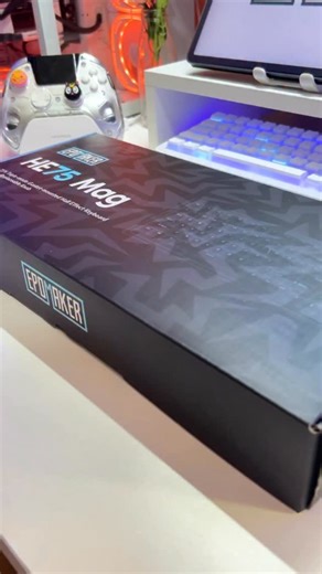 Ferny 🫧 | HE75 Mag da @epomakerkeyboard 💜 ✨ Esse teclado me surpreendeu de um jeito que eu não esperava Leve, rápido e tão confortável que virou... | Instagram