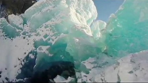 Drones Capture Alaskan Ice Caves