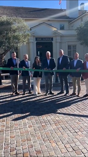 This week our team punctuated nine months of work, officially reopening The Lodge after nine months of renovations. The ribbon cutting ushers in the next era of the landmark building which stands to host countless moments created by the guests who walk through these doors. 🎶: Josh Kramer • Dreamchaser | Pebble Beach Resorts
