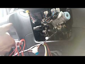 installed Alarm system Toyota innova