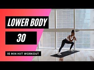16 minute Leg Workout at home // HIIT | MrandMrsMuscle