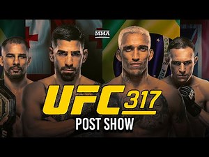 UFC 317 Results & Reaction | Ilia Topuria KNOCKS OUT Charles Oliveira To Win Lightweight Title