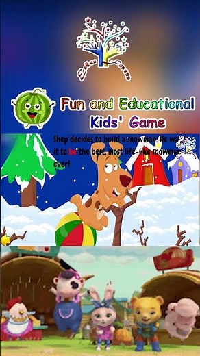 Shep's Special Snowman! 🐶☃️ A Winter Adventure for Kids | EduFam Nursery Rhymes