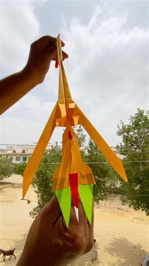 Sky Scanner American Jet Paper Airplane Fly Long And Live At The Sky