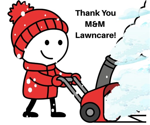 Thank you M&M Lawncare for checking our snowblower out, ordering the part and getting us back running again before the next snow hits! We appreciate you! 💚 ❄ | The Comfort Home