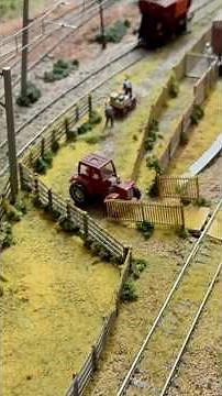 Model railway Scenery layout update: How to make realistic model railway platforms