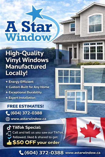 Come to Astar windows for the best work in town!#surreypind #surrey#fyp #viral #business