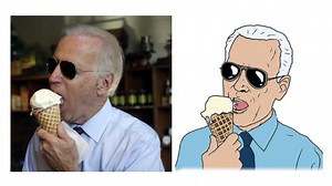 Joe Biden Eating Ice Cream | Know Your Meme
