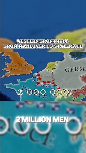 Western Front 1914 Explained #history #militaryhistory #military