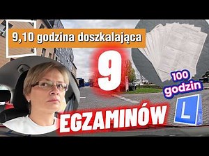 100 godzin jazd, 9 podejście do egzaminu. Porównaj się!