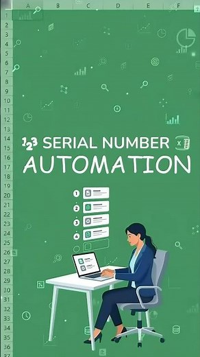 How to Automatically Generate Serial Numbers in Excel