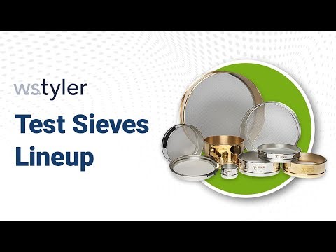 W.S. Tyler Test Sieves Lineup
