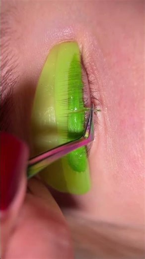 Eyelash Lamination Effect ❤️ #eyelashlifting #silk eyelashes #silk eyelashes #eyelashextensions #...
