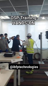 OSP Training Hands-on Thank you for the continued trust #Sharesource Book your training now! Message us now | Fiber Optic Training