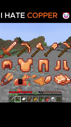 I HATE COPPER in Minecraft 😡 Why This Block is USELESS! #minecraft #gaming #memes #COPPER
