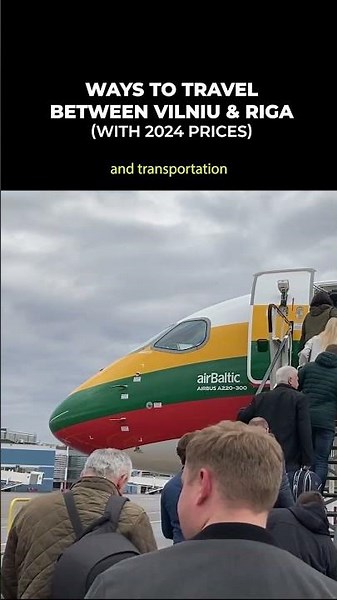 Vilnius To Riga: Travel Options & Prices (2024)
