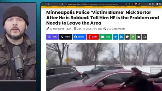 Police BLAME Nick Sortor For Getting Robbed By Somali's #explore | Tim Pool