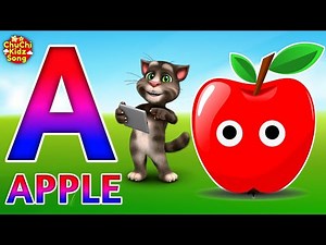 ABC Song - Alphabet - ABCs & 123s - A for Apple🍎- Phonics - Kids Songs & Nursery Rhyme for Children