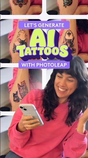 Introducing AI Tattoos! Create your own #ai ink masterpiece, no pain required 🖋 #aigenerated