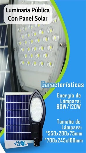 🚨☀️ ILUMINACIÓN EFICIENTE CON ENERGÍA SOLAR