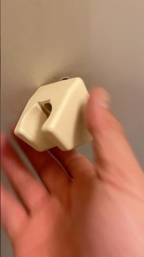 #How to install a wobbly shower hook #diy #shorts