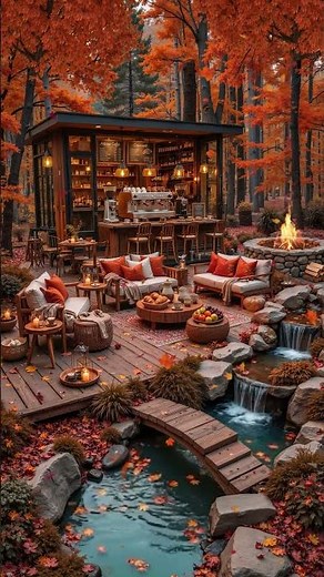 Cozy Autumn Coffee Shop Ambience 🍂 Warm Fall Jazz Music for Study, Work #JazzCafe #AutumnJazz