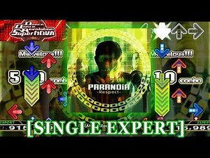 【DDR SN】 PARANOiA -Respect- [SINGLE EXPERT] 譜面確認＋クラップ