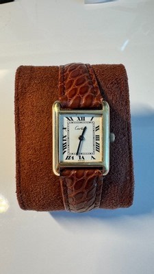 1970's Cartier Tank ladies small size w/ after market straps | eBay