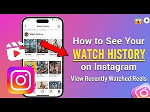 How to See Watch History on Instagram || View Recently Watched Reels