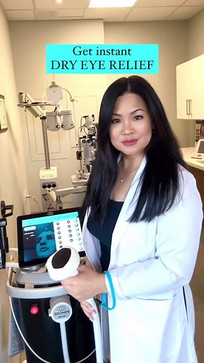 Get instant dry eye relief with the most advanced dry eye treatments with @InMode Lumecca Intense Pulsed Light (IPL) & Forma-I Radio Frequency (RF). IPL removes inflammation IN & AROUND your eyes which keeps your eyes red and feeling dry. Inflammation is the root cause of dry eye disease. RF uses heat to UNCLOG your eyelid Meibomian glands which produce oil that prevents tear evaporation. The oil layer of your tears is an essential part of moisturizing tears. Together, IPL and RF work synergisti