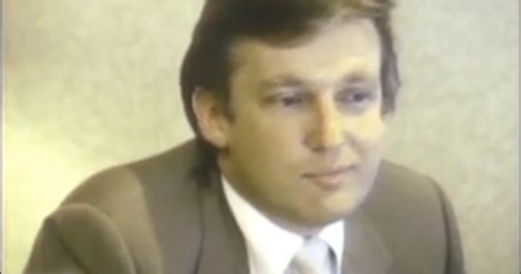 Trump's 1st time on 60 Minutes