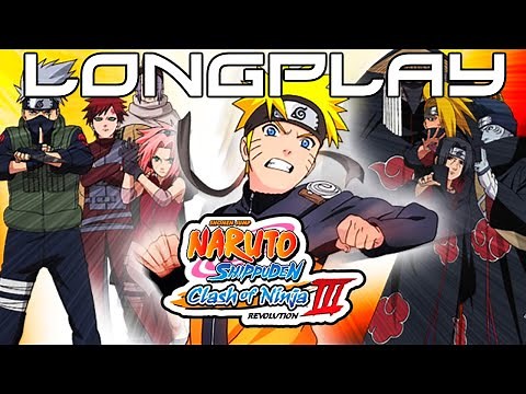 Naruto Shippuden: Clash of Ninja Revolution 3 - Longplay [Wii]