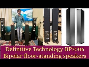 Definitive Technology BP7006 Bipolar Active Tower Speakers For Sale