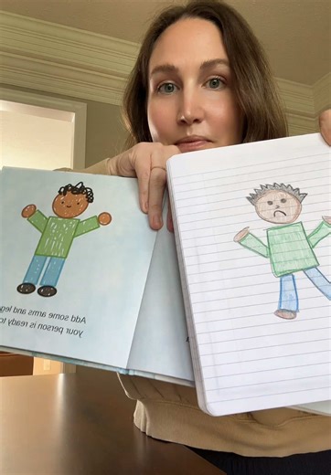 Kindergarten Illustration Unit: Shape Stories for Writing