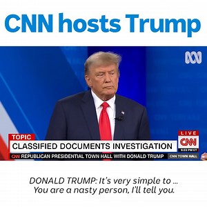 CNN criticised for hosting a live TV interview with Republican frontrunner Donald Trump. How should the media manage a former president who disregards the facts? | Media Watch