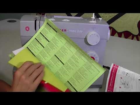 Singer Heavy Duty 4423 3 Warranty & Printed Manual
