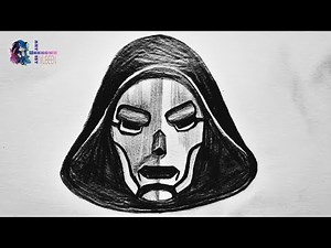 Marvel Villain Doctor Doom Mask Drawing Tutorial Step by Step #drawing #art