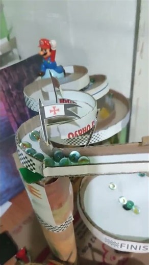 Creative Diy Marble Run Track From Recycled Boxes!