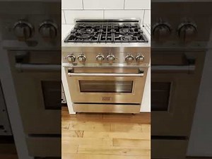 Zline RA 30 Gas and Electric Range
