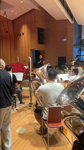 セクション練習の様子👀 #吹奏楽 #コンクール #全国大会 #安城ブラスオルケスター #チューバ #コントラバス #パーカッション #anjoblasorchester #fyp