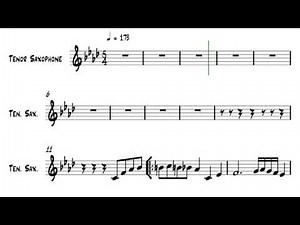 Take Five - Tenor Sax Backing Track