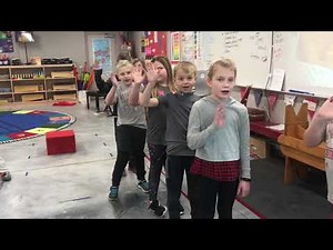 Jump band beginnings. 3rd grade. Caterpillar.