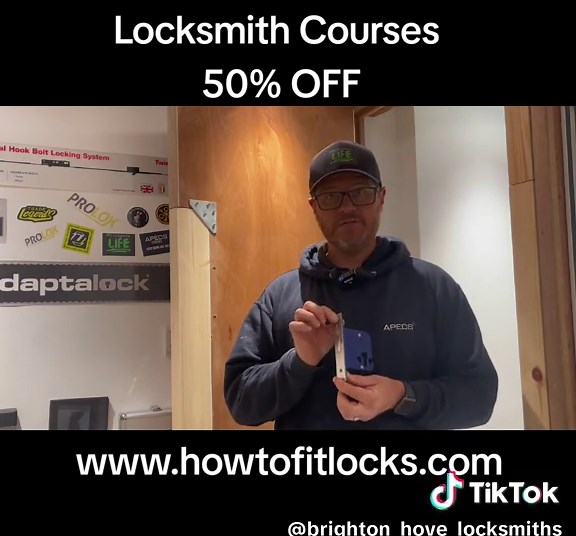 Online Lock Fitting School: End of Summer Sale 50% Off